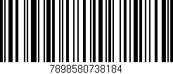 Código de barras (EAN, GTIN, SKU, ISBN): '7898580738184'