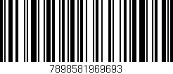 Código de barras (EAN, GTIN, SKU, ISBN): '7898581969693'