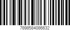 Código de barras (EAN, GTIN, SKU, ISBN): '7898584086632'