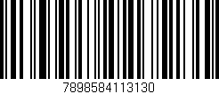Código de barras (EAN, GTIN, SKU, ISBN): '7898584113130'