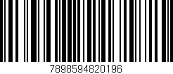 Código de barras (EAN, GTIN, SKU, ISBN): '7898594820196'