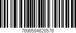 Código de barras (EAN, GTIN, SKU, ISBN): '7898594820578'