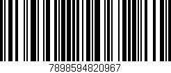 Código de barras (EAN, GTIN, SKU, ISBN): '7898594820967'