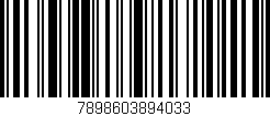 Código de barras (EAN, GTIN, SKU, ISBN): '7898603894033'