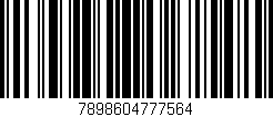 Código de barras (EAN, GTIN, SKU, ISBN): '7898604777564'