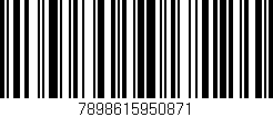 Código de barras (EAN, GTIN, SKU, ISBN): '7898615950871'