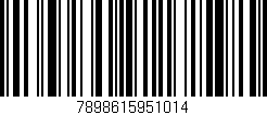 Código de barras (EAN, GTIN, SKU, ISBN): '7898615951014'