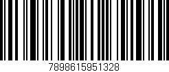 Código de barras (EAN, GTIN, SKU, ISBN): '7898615951328'