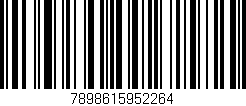 Código de barras (EAN, GTIN, SKU, ISBN): '7898615952264'