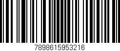 Código de barras (EAN, GTIN, SKU, ISBN): '7898615953216'
