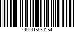 Código de barras (EAN, GTIN, SKU, ISBN): '7898615953254'