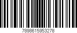 Código de barras (EAN, GTIN, SKU, ISBN): '7898615953278'