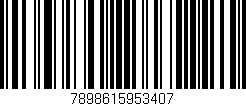 Código de barras (EAN, GTIN, SKU, ISBN): '7898615953407'