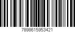 Código de barras (EAN, GTIN, SKU, ISBN): '7898615953421'