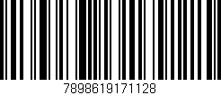 Código de barras (EAN, GTIN, SKU, ISBN): '7898619171128'