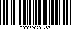 Código de barras (EAN, GTIN, SKU, ISBN): '7898628281467'