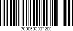 Código de barras (EAN, GTIN, SKU, ISBN): '7898633987200'