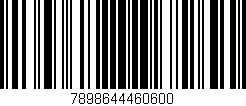 Código de barras (EAN, GTIN, SKU, ISBN): '7898644460600'