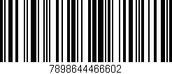 Código de barras (EAN, GTIN, SKU, ISBN): '7898644466602'