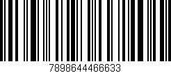 Código de barras (EAN, GTIN, SKU, ISBN): '7898644466633'