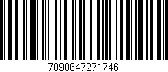 Código de barras (EAN, GTIN, SKU, ISBN): '7898647271746'