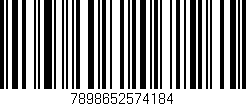 Código de barras (EAN, GTIN, SKU, ISBN): '7898652574184'