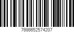 Código de barras (EAN, GTIN, SKU, ISBN): '7898652574207'