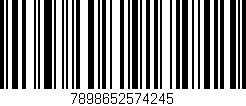 Código de barras (EAN, GTIN, SKU, ISBN): '7898652574245'