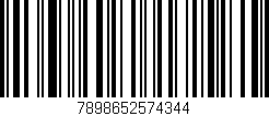 Código de barras (EAN, GTIN, SKU, ISBN): '7898652574344'
