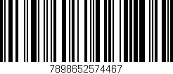 Código de barras (EAN, GTIN, SKU, ISBN): '7898652574467'