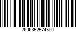 Código de barras (EAN, GTIN, SKU, ISBN): '7898652574580'