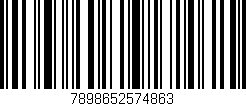 Código de barras (EAN, GTIN, SKU, ISBN): '7898652574863'