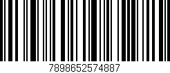 Código de barras (EAN, GTIN, SKU, ISBN): '7898652574887'