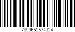 Código de barras (EAN, GTIN, SKU, ISBN): '7898652574924'