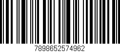 Código de barras (EAN, GTIN, SKU, ISBN): '7898652574962'