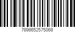 Código de barras (EAN, GTIN, SKU, ISBN): '7898652575068'