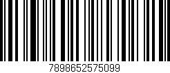 Código de barras (EAN, GTIN, SKU, ISBN): '7898652575099'