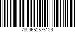 Código de barras (EAN, GTIN, SKU, ISBN): '7898652575136'