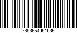 Código de barras (EAN, GTIN, SKU, ISBN): '7898654091085'