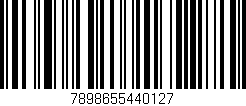 Código de barras (EAN, GTIN, SKU, ISBN): '7898655440127'