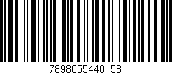 Código de barras (EAN, GTIN, SKU, ISBN): '7898655440158'