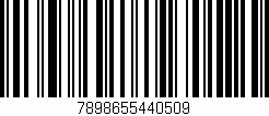 Código de barras (EAN, GTIN, SKU, ISBN): '7898655440509'