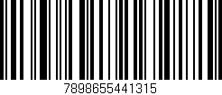 Código de barras (EAN, GTIN, SKU, ISBN): '7898655441315'