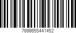 Código de barras (EAN, GTIN, SKU, ISBN): '7898655441452'