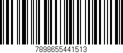 Código de barras (EAN, GTIN, SKU, ISBN): '7898655441513'