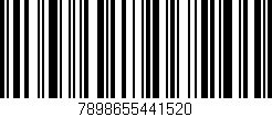 Código de barras (EAN, GTIN, SKU, ISBN): '7898655441520'