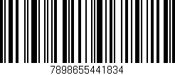 Código de barras (EAN, GTIN, SKU, ISBN): '7898655441834'