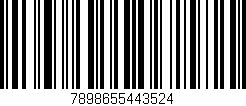 Código de barras (EAN, GTIN, SKU, ISBN): '7898655443524'