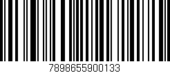 Código de barras (EAN, GTIN, SKU, ISBN): '7898655900133'