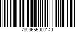 Código de barras (EAN, GTIN, SKU, ISBN): '7898655900140'